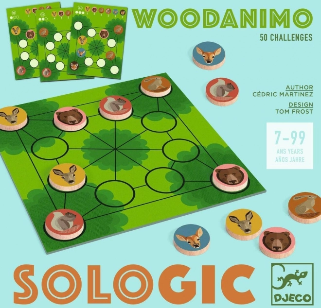 Djeco Wooden Logical Game Woodanimo