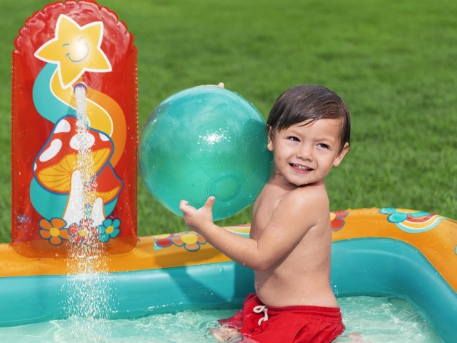 Inflatable Retro Groove Play Center by Bestway