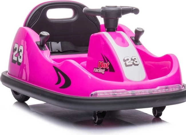 Elektrisches Kinder-Autoscooter-Auto rosa