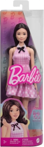 Barbie Fashionistas fashion doll in a pink checkered dress