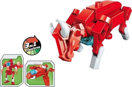 Qman Multivariant Combat Team – Wild Bull 3-in-1