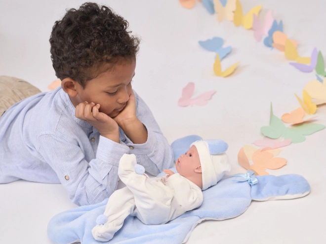 Llorens New Born - realistic baby boy 35 cm