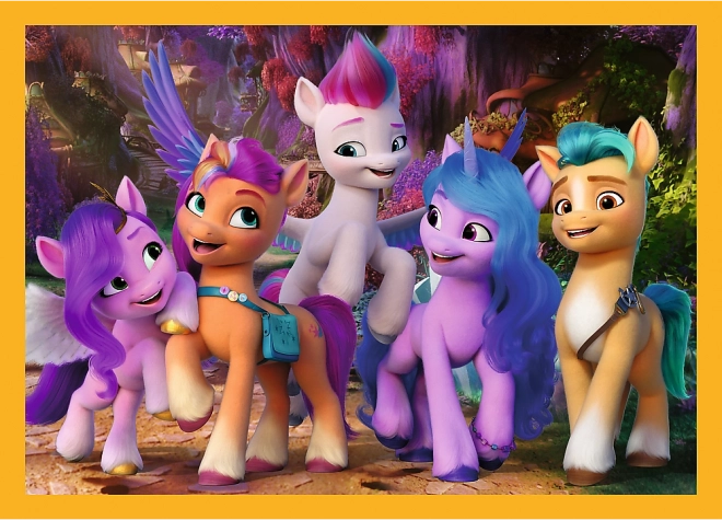 TREFL Puzzel Mijn Kleine Pony: Ontmoet de pony's 4 in 1 (35,48,54,70 stukjes)
