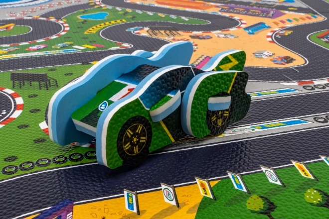 Puzzelmat Rallybaan