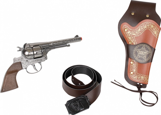 Cowboy Play Set with Revolver and Sheriff Star