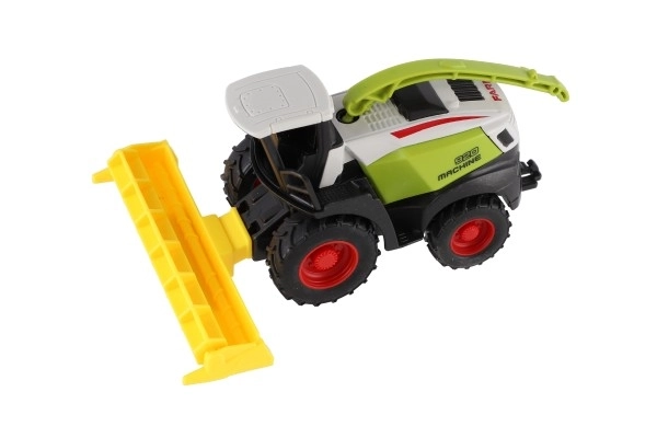 Kunststoff-Mähdrescher 13cm mit Rückziehmechanismus