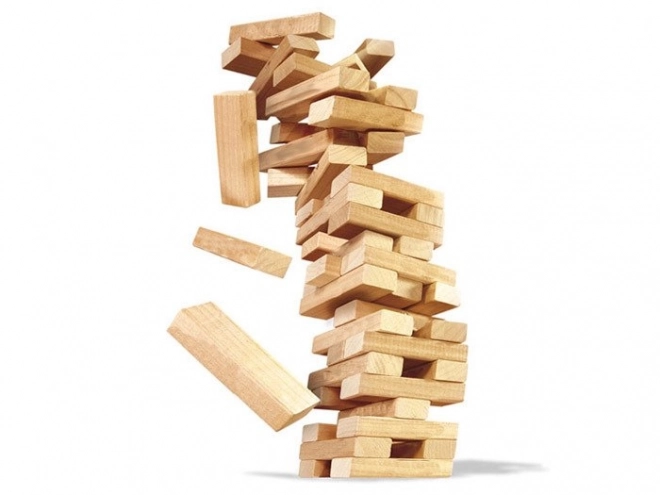 Houten Toren JENGA STOCK TOWER GR0189