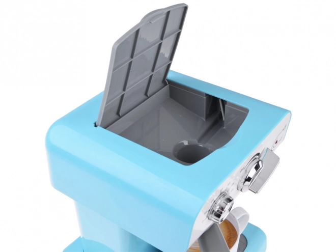 Machine à café à levier pour enfants My Home avec tasse Bleu-blanc