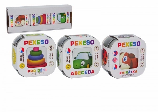 Pexeso Alphabet, Tiere und Kinderspielzeug