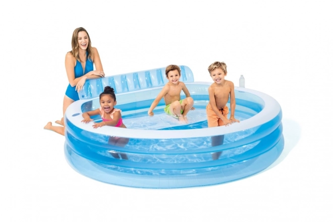 57190NP Familie Zwembad