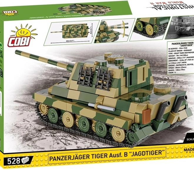Construction Set Tank Panzerjäger Tiger Ausf. B Jagdtiger