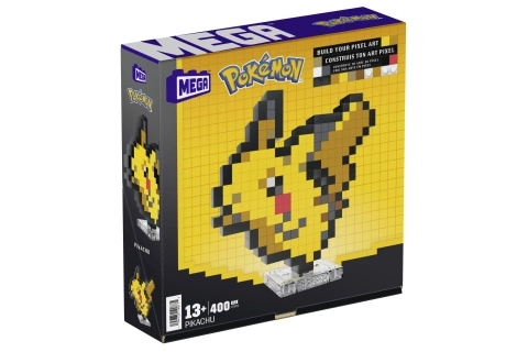Mega Bloks Pokémon Pixelkunst - Pikachu HTH74