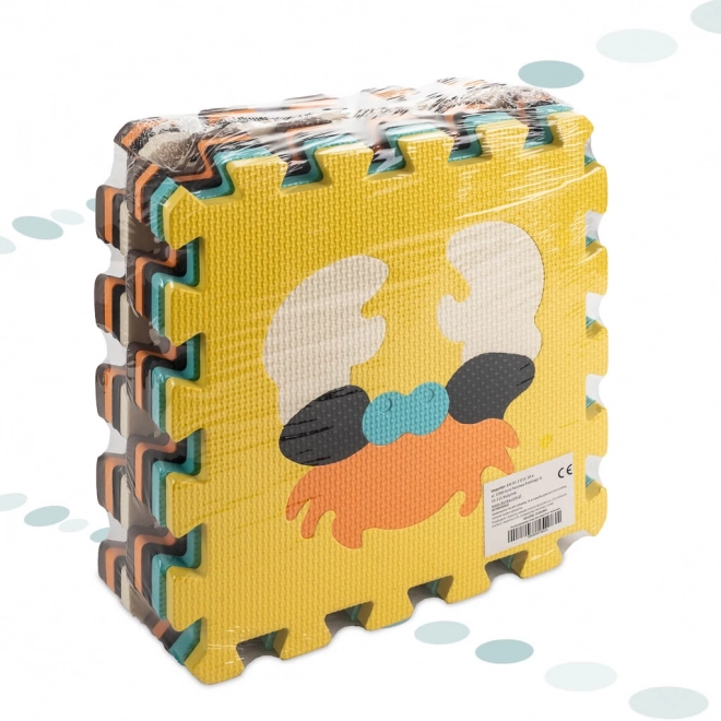Kleurrijke schuimpuzzel met dieren - 9 stuks