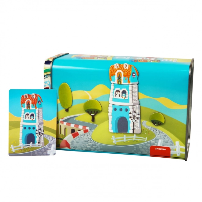 Magnetisch spel Huisjes voor kinderen