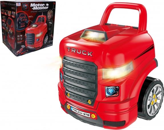 RC-schroefmotor met afstandsbediening – vrachtwagen