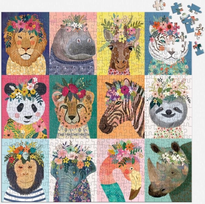 Puzzel Wilde Zielen 500 stukken