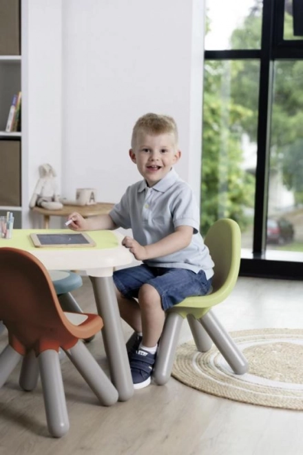Chaise pour enfants design verte