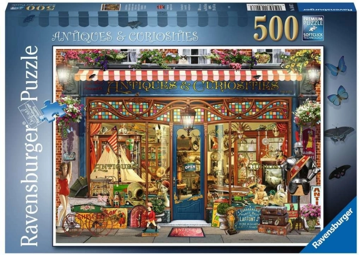 500-piece puzzle – antiques and other things