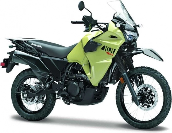 Metal model motorcycle Kawasaki KLR 650 1:18