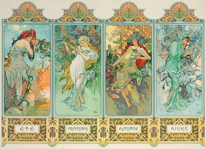 Eurographics puzzel Vier seizoenen 1000 stukjes