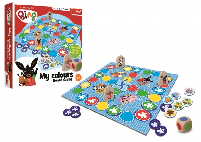 Familie spel voor kinderen Mijn Kleuren Bing van Trefl