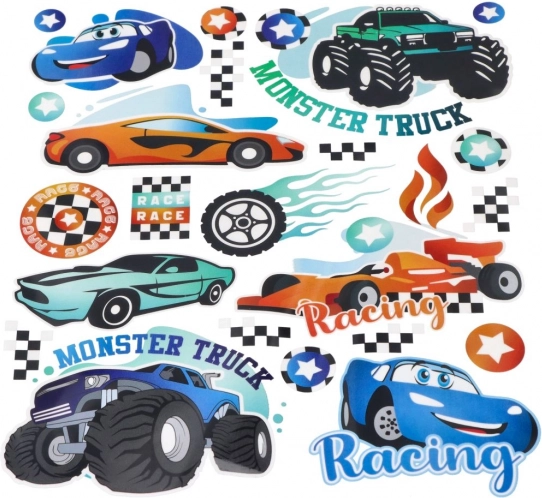 Motifs MONSTER TRUCK percutants