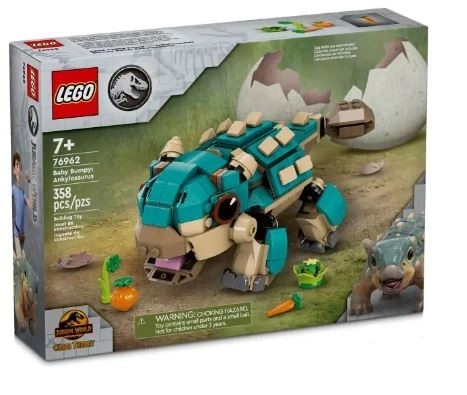 LEGO Jurassic World 76962 Kleine Ankylosaurus Bumpy