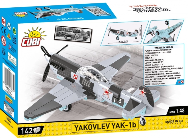 Modellbausatz Flugzeug Yakowlew Yak-1b