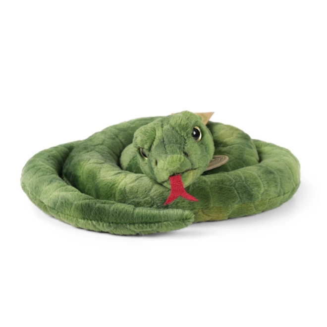 Eco-Friendly Green Plush Snake 90 cm