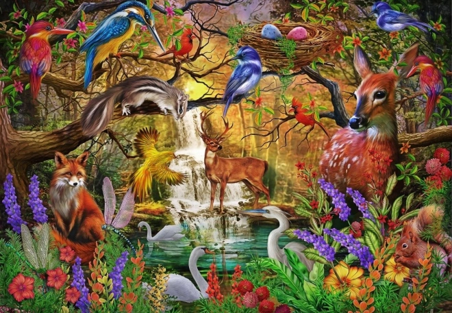 Bluebird puzzel Gouden bos 1000 stukjes