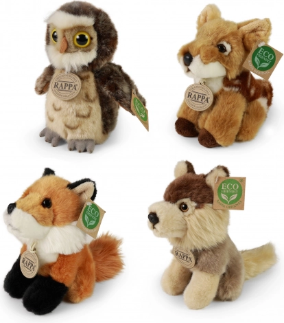 Plush Forest Animals 16 cm ECO-FRIENDLY