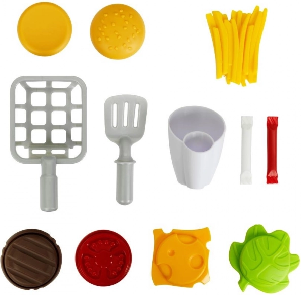 Burger shop – creatieve speelset met hamburger en frietjes
