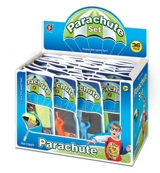 Fallschirmspringer Spielzeug in 4 Farben