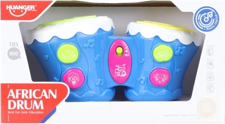 Elektronische kinderdrums HUANGER – blauw