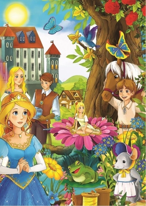 puzzel sprookjeskasteel 200 stukjes