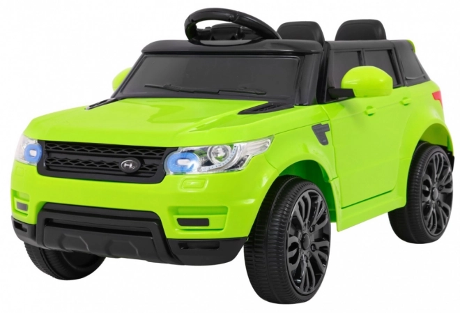 Elektrische auto Land Rapid Racer groen