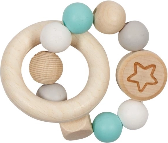 Tactile Motor Ring Star Turquoise