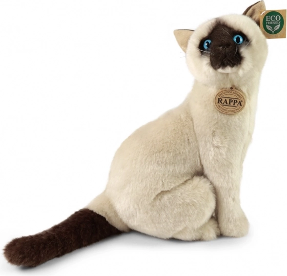 Plush Siamese Cat 30 cm eco friendly