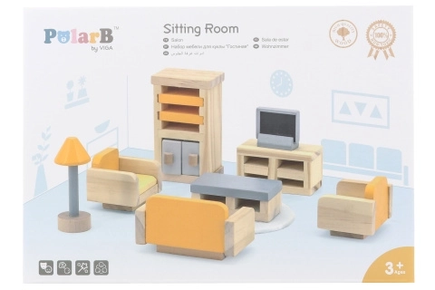 Wooden Furniture for Dollhouses PolarB by Viga