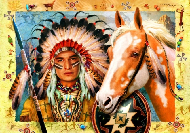 Puzzle Chef Indien 1500 Pièces de Bluebird