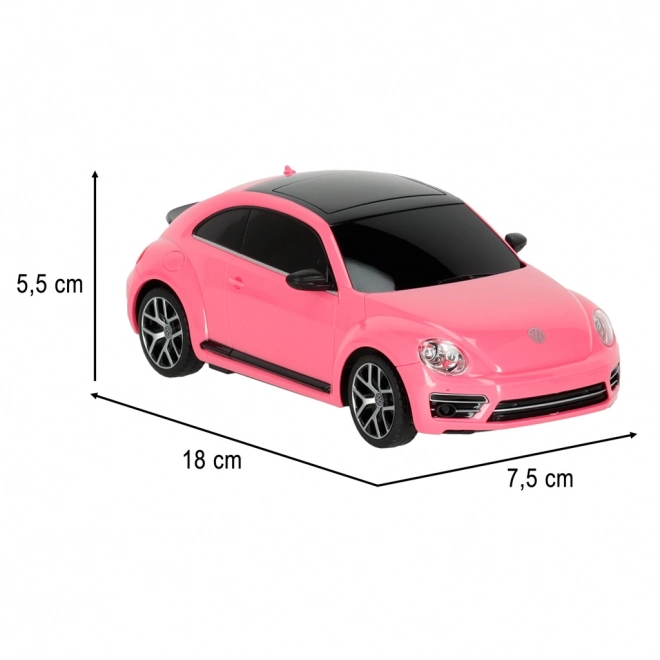 Raceauto met afstandsbediening Rastar Volkswagen Kever roze