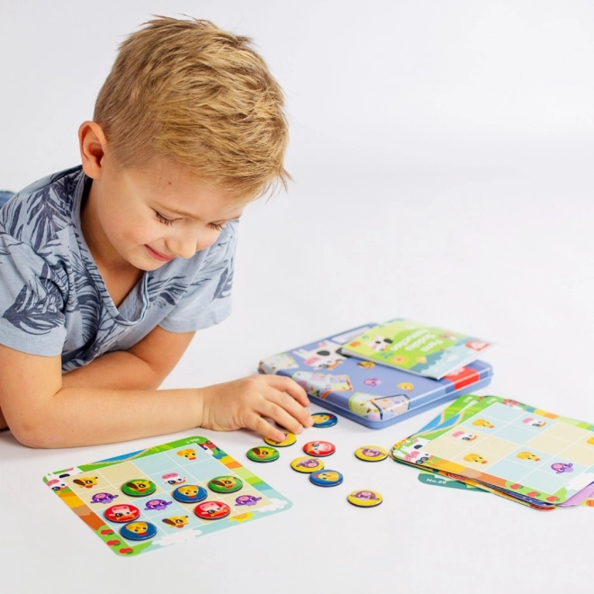 Tooky Toy Sudoku Spiel für Kinder - Bauernhof Edition