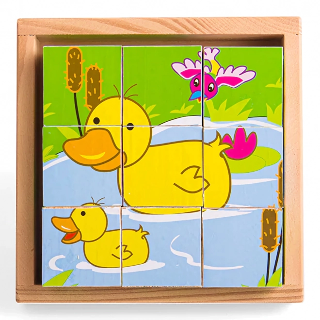 Puzzelblokken Dieren