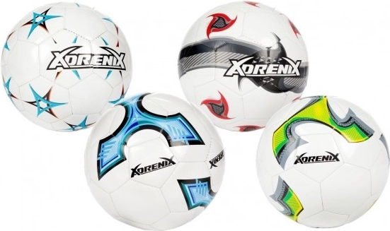 Fußball 23 cm Größe 5, genäht, 2 Farben im Beutel