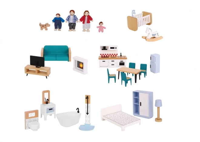 2Kids Toys Poppenhuis Barbora met accessoires