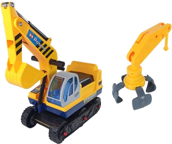 Grabber Rider with movable arm yellow