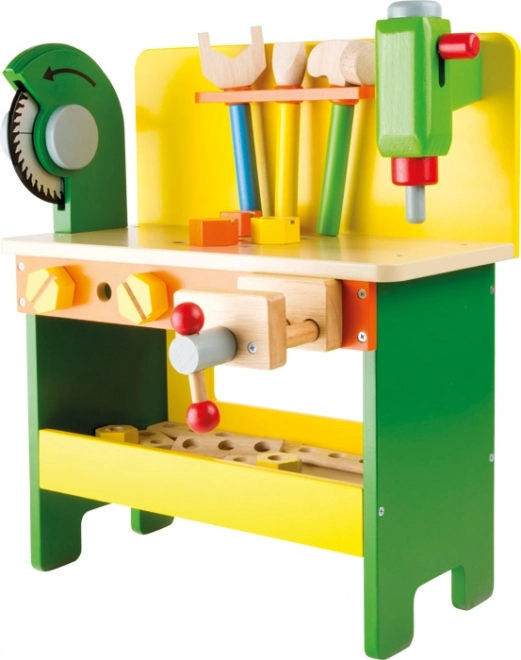 Établi en bois Small Foot Christian pour enfants