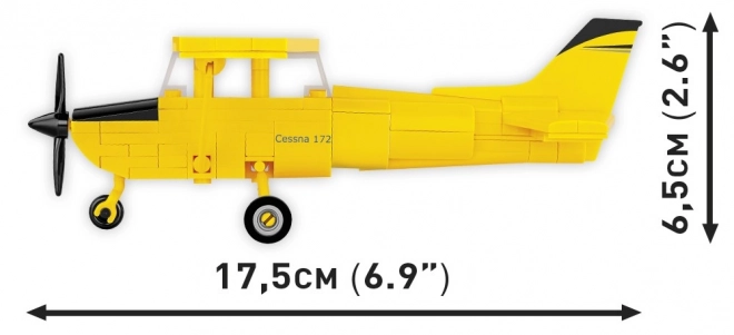 Cessna 172 Skyhawk Bausatz Gelb