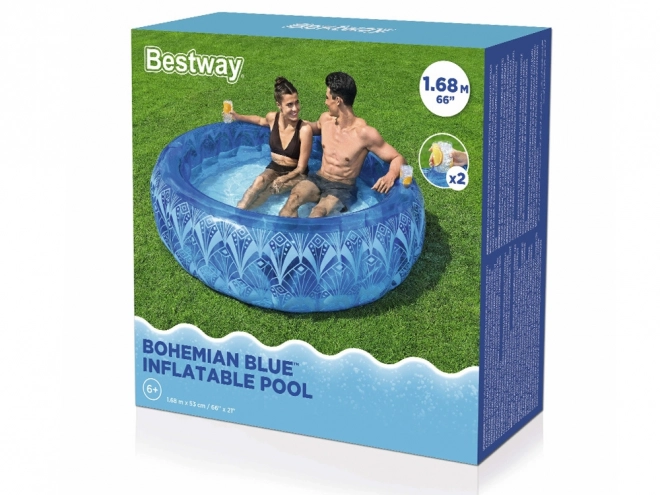 Opblaaszwembad Bestway Bohemian Blue