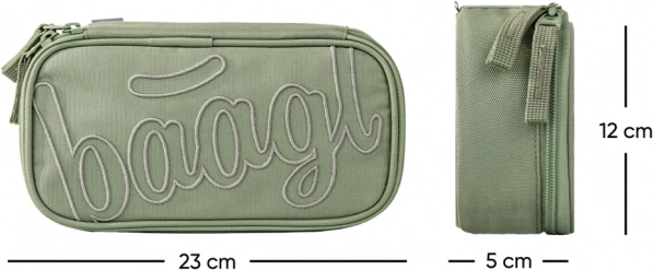 Set voor scholieren BAAGL Skate Max Menthol: rugzak, etui, zak